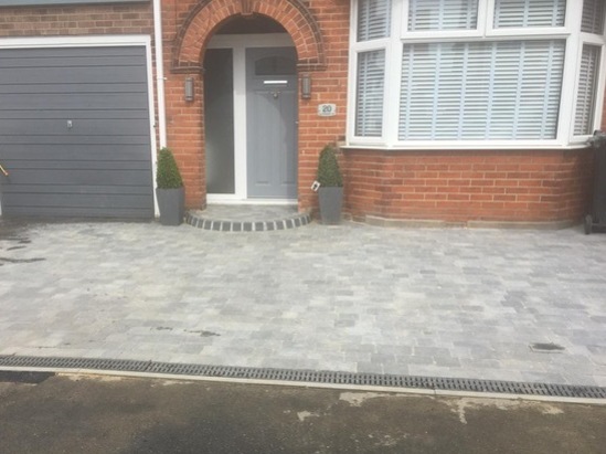 Front driveway and step Essex
